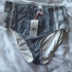 Vineyard Vines High Waisted Swim Bottom